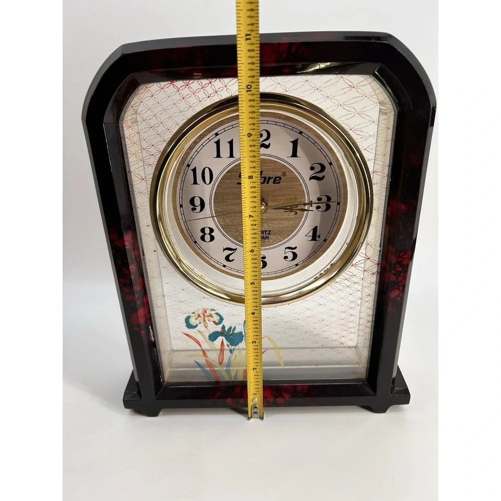 Vintage Sabre Decorative Mantle Clock Made In Japan Quartz Clock
